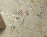 鮭とキノコのクリームパスタ白胡椒風味作り方9写真
