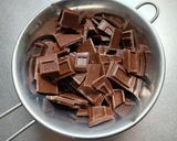 梅酒の実入り!ヘルシーお豆腐チョコ作り方3写真