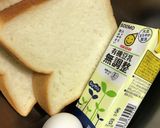 厚めの食パンで豆乳フレンチトースト作り方1写真