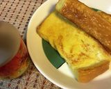 厚めの食パンで豆乳フレンチトースト作り方8写真