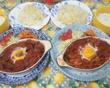 ブルガリア料理カヴァルマ/鍋焼親子トマト作り方12写真