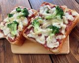 簡単朝ごはんコンビーフトースト作り方5写真