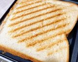 半熟玉子とハムチーズのホットサンド作り方4写真