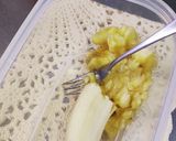 完熟バナナでオートミール蒸しパン作り方1写真