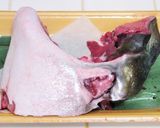 フライパンで焼けるコツ!ふっくらブリかま作り方1写真