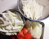 牛肉と野菜の昆布出汁のスープ作り方1写真