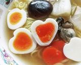 ハートの茹でたまご作り方6写真