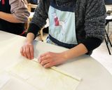 バレンタインデーにハートのバクラバ作り方3写真