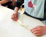 バレンタインデーにハートのバクラバ作り方4写真