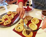 バレンタインデーにハートのバクラバ作り方7写真