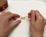 オーブン不要♪ 犬用バレンタインケーキ作り方10写真