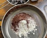 100均のシフォン型チョコシフォンケーキ作り方2写真