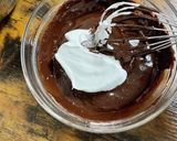 100均のシフォン型チョコシフォンケーキ作り方9写真