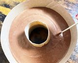 100均のシフォン型チョコシフォンケーキ作り方13写真