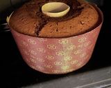 100均のシフォン型チョコシフォンケーキ作り方15写真