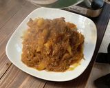 猪スライス肉のジャガイモ巻ヴィネガー煮込作り方9写真