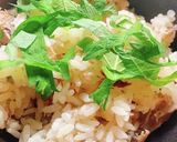 サバ缶と梅干しの炊き込みご飯作り方5写真