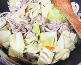 簡単おいしい我が家の肉野菜炒め☆作り方7写真