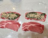 バジル香るとろけるチーズのポークカツレツ作り方3写真