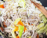 簡単おいしい我が家の肉野菜炒め☆作り方8写真