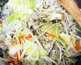 簡単おいしい我が家の肉野菜炒め☆作り方9写真