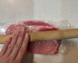 バジル香るとろけるチーズのポークカツレツ作り方6写真