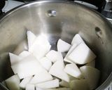 鮭大根みそ味作り方1写真