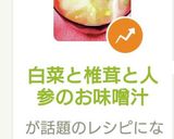 白菜と椎茸と人参のお味噌汁作り方4写真