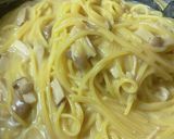 ワンパンで簡単♪クリームパスタ作り方6写真