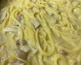 ワンパンで簡単♪クリームパスタ作り方7写真