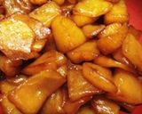 HB●アップルパイ食パン●まるごと林檎作り方5写真