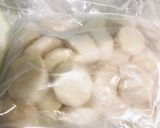 冷凍ほたての美味しい解凍 ほたてのお刺身作り方1写真