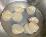 冷凍ほたての美味しい解凍 ほたてのお刺身作り方4写真