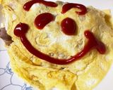 オムライス、鳥もも肉入り作り方6写真