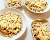 丸鶏ローストチキンあまりでチキングラタン作り方4写真