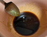 春よ来い。菜の花のからし胡麻和え♪作り方3写真