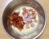 超簡単☆旨味堪能キムチウインナーかき揚げ作り方2写真