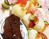 バレンタイン手まり寿司&テリーヌチョコ♡作り方15写真