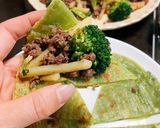 猪ミンチとブロッコリーのオイスター炒め作り方6写真