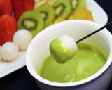 あらびき玄米茶チョコフォンデュ作り方7写真