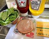 爆盛り！レタスハムチーズサンド作り方1写真