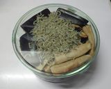 茄子とじゃこのオリーブオイル和え作り方2写真