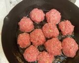 ケチャップで！ハンバーグトマトクリーム煮作り方5写真