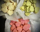 生チョコサンドクッキー ハートver.作り方1写真