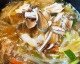 野菜たっぷり子供の大好きな春雨スープ作り方5写真