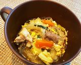 野菜たっぷり子供の大好きな春雨スープ作り方7写真