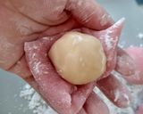 よもぎと苺の♪　お雛祭り大福　♪作り方14写真