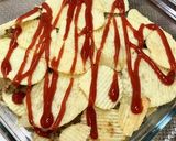 ポテチとひき肉のはさみ焼き作り方8写真