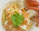 悪役も大好きな☆海老のアメニケーヌパスタ作り方5写真