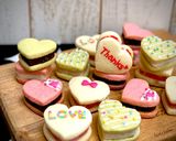 生チョコサンドクッキー ハートver.作り方6写真